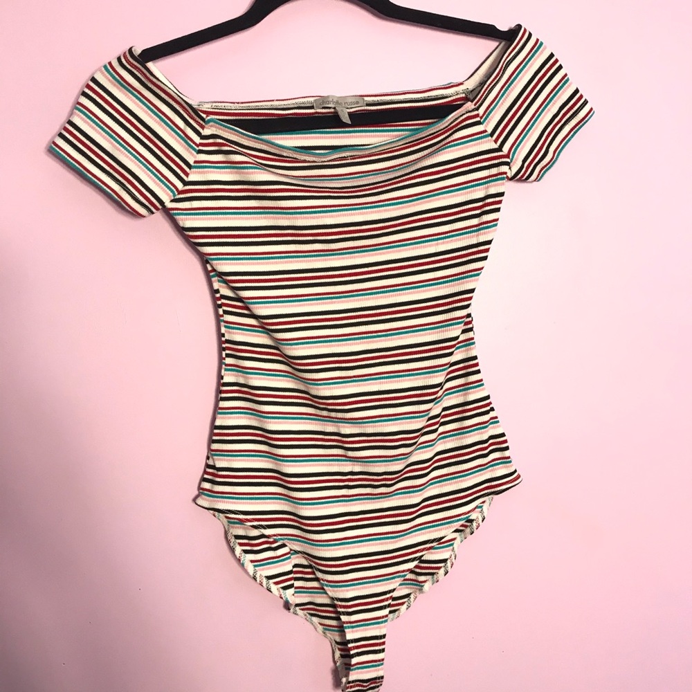 Off the shoulder bodysuit